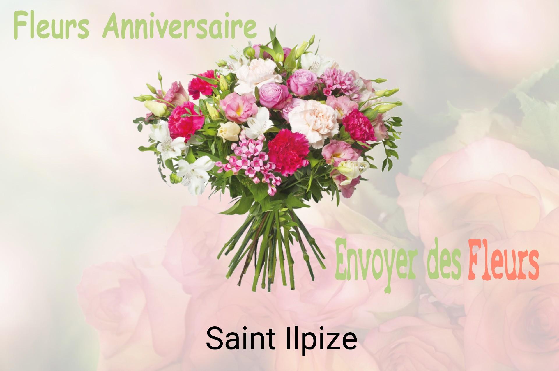 Bouquet de fleurs d’anniversaire livré à Saint-Ilpize